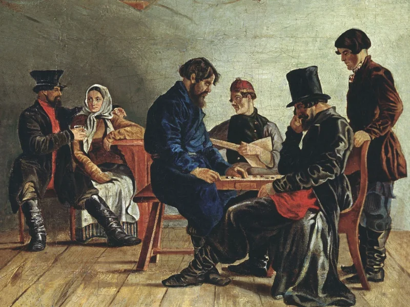 1815-Ignatij Stepanovič Ščedrovskij - Partita a dama